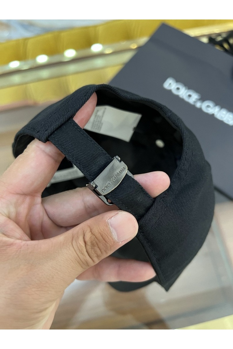 Dоlсе & Gаbbаnа Бейсболка чёрного цвета logo-embroidered