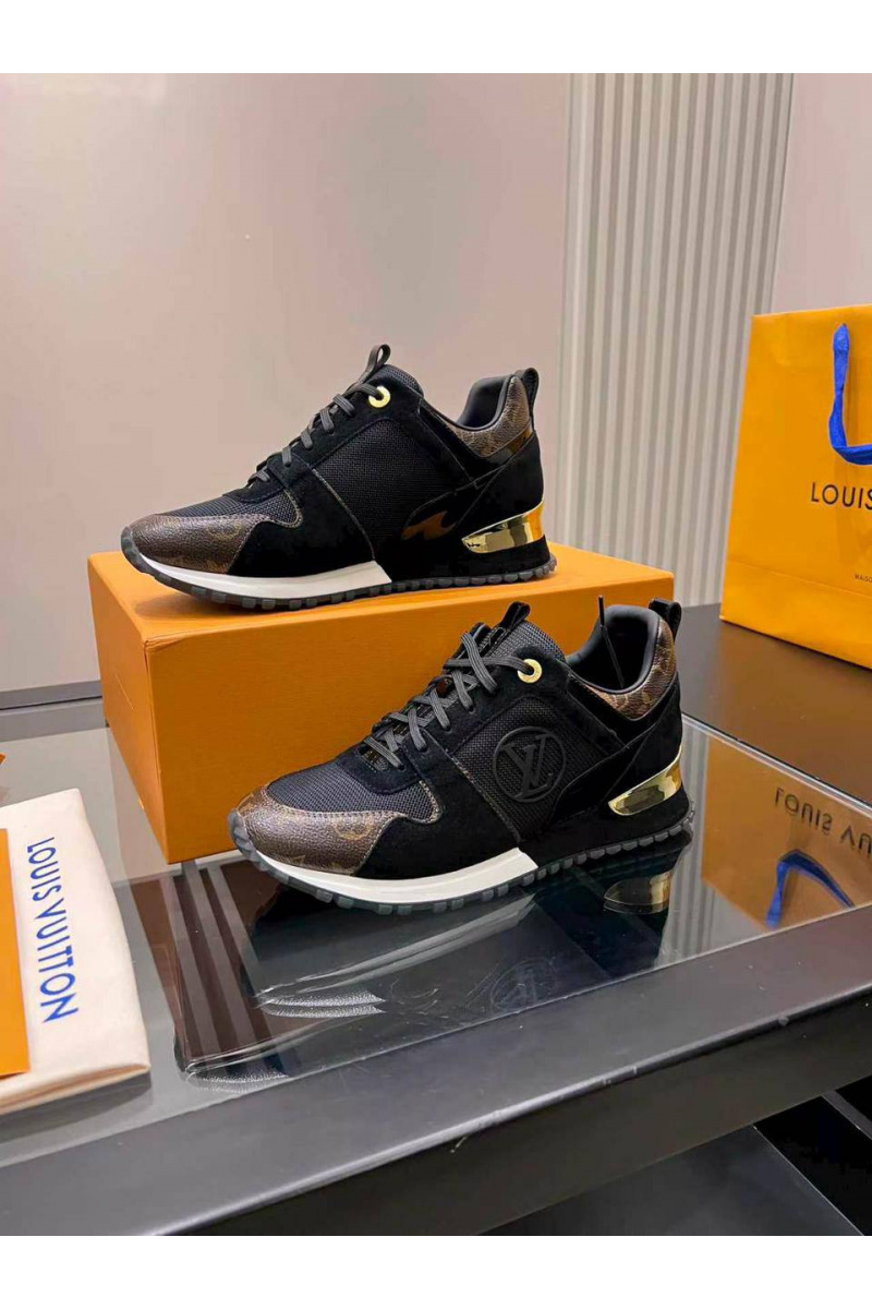 Lоuis Vuittоn Женские кожаные кроссовки Neo Run Away premium