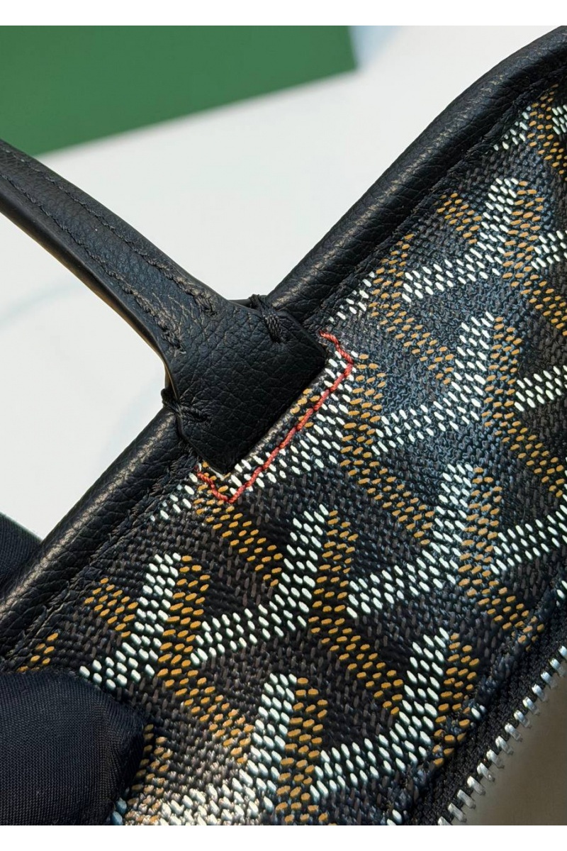 Designer Clothing Кожаная сумка Goyard Artois premium 31x24x15 см