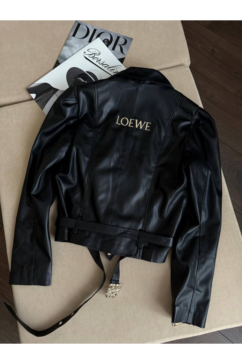 Loewe Женская кожаная куртка premium - Black