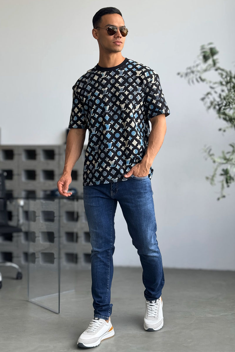 Versace Мужские синие джинсы