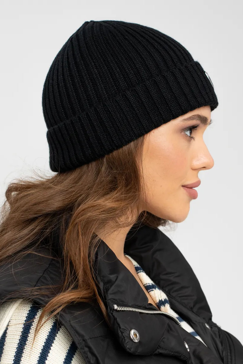 Emporio Armani EA7 Шапка logo-plaque - Black 