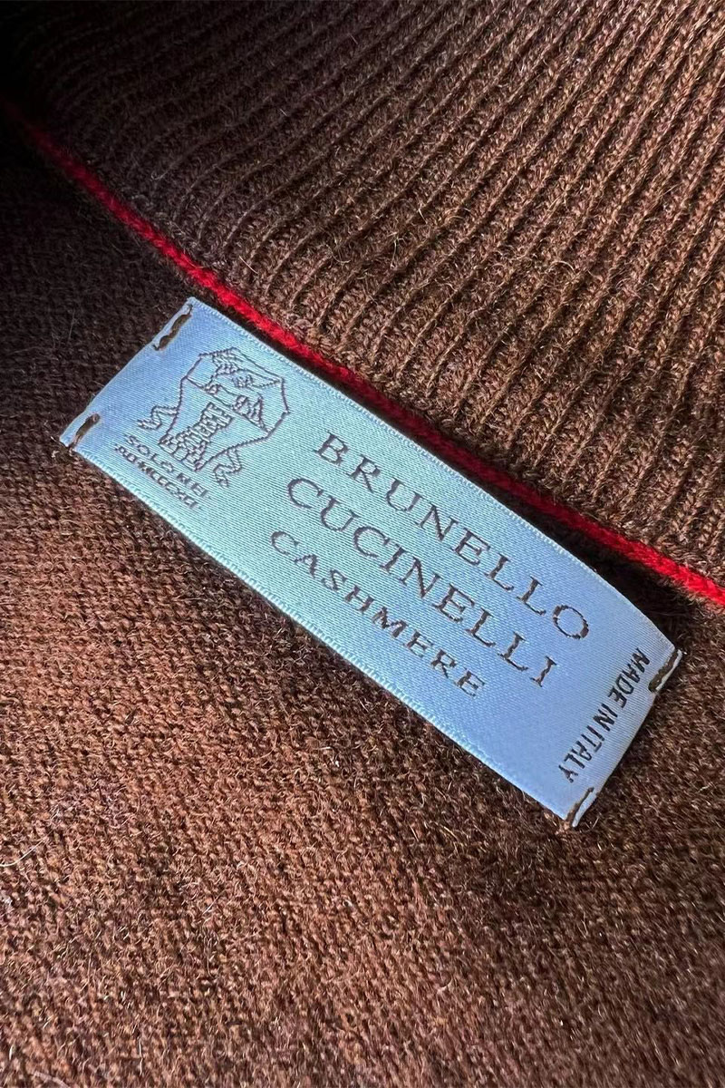 Brunеllо Сuсinеlli Кашемировый свитер Premium - Brown