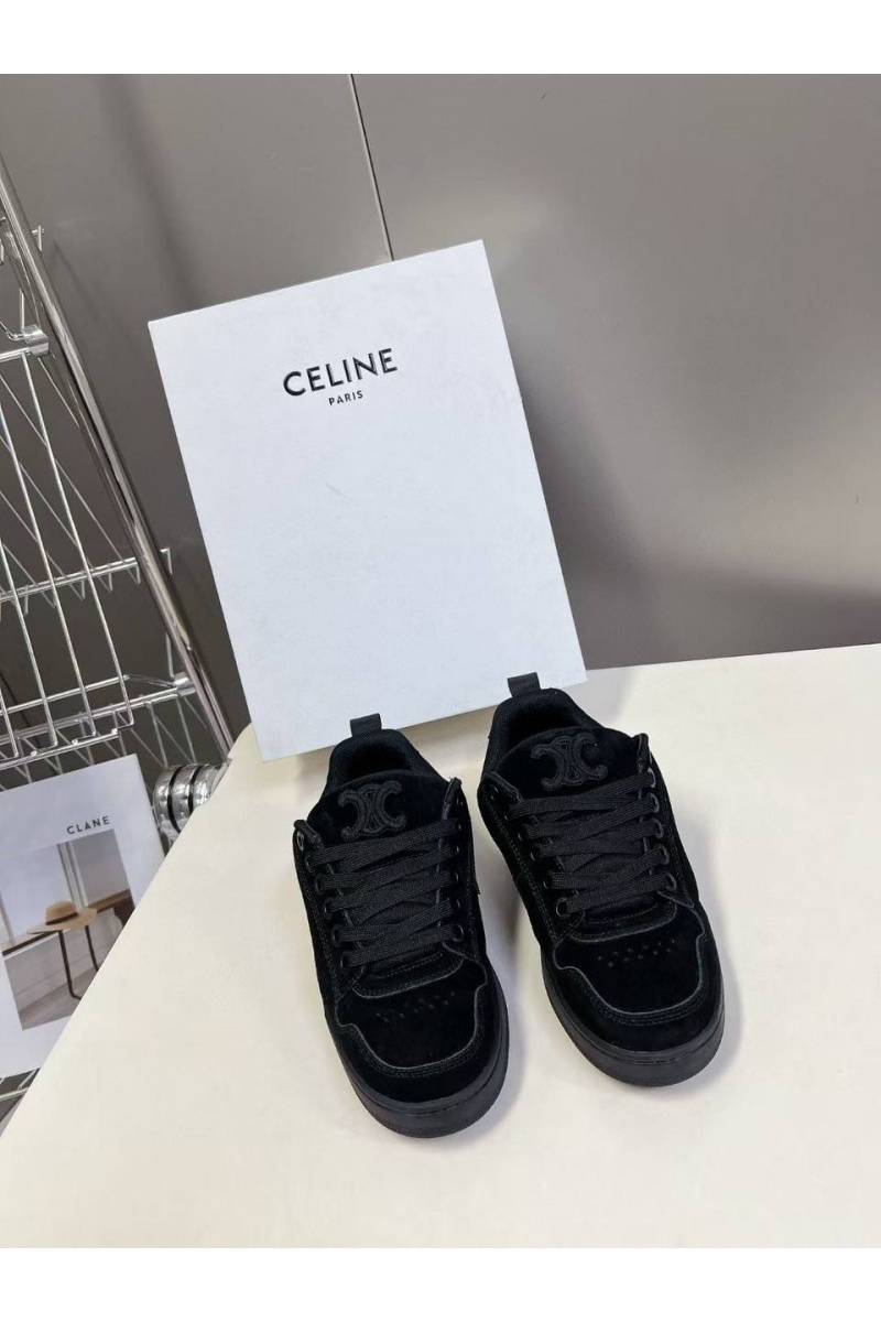 Celine Женские кроссовки Huntington - Black