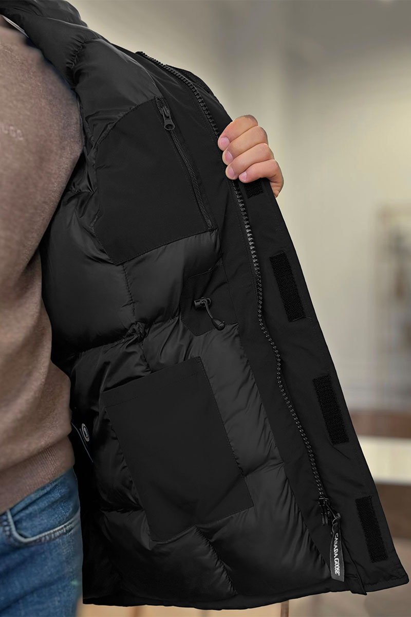 Canada Goose Мужская парка Expedition - Black