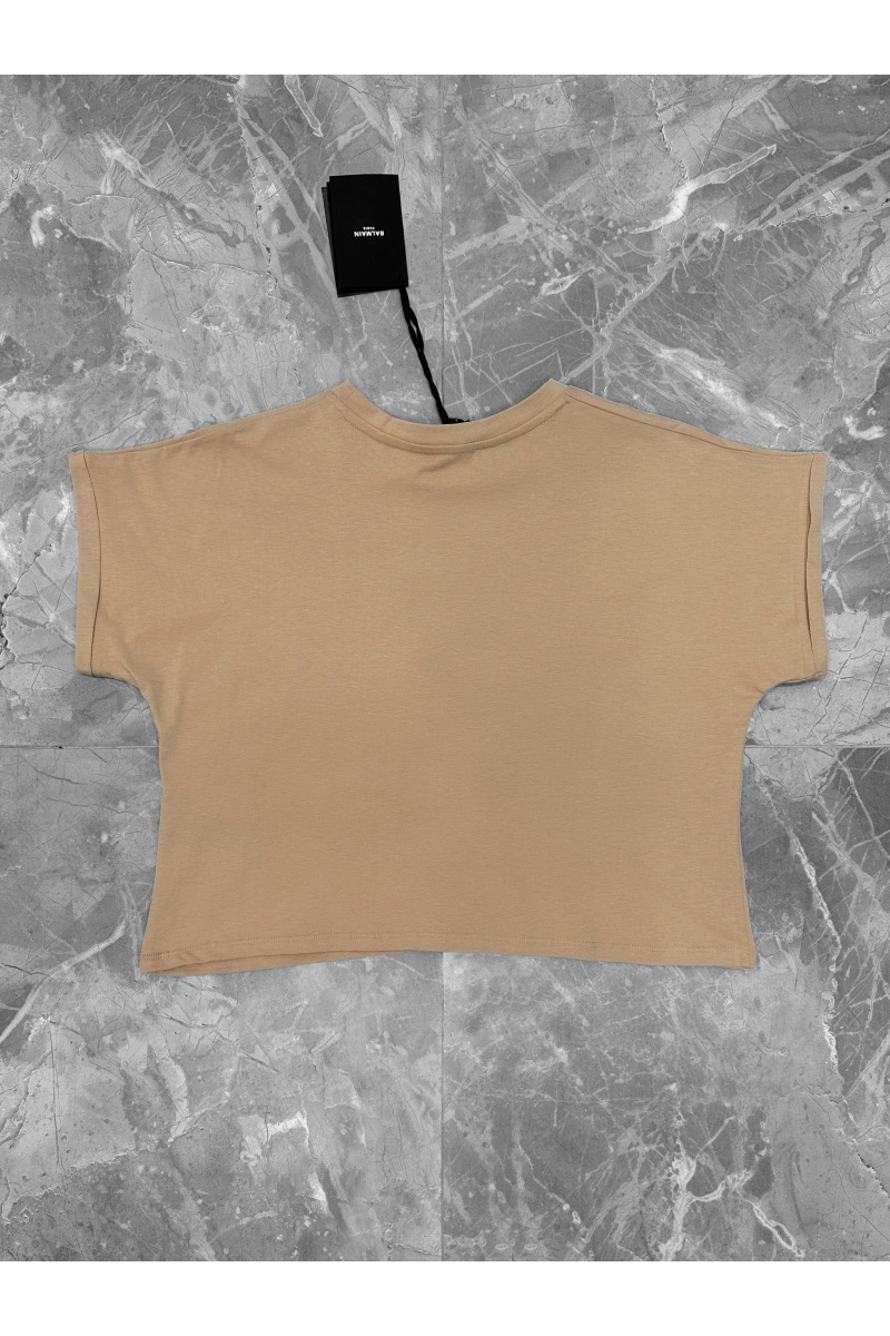Balmain Женская футболка Paris - Beige