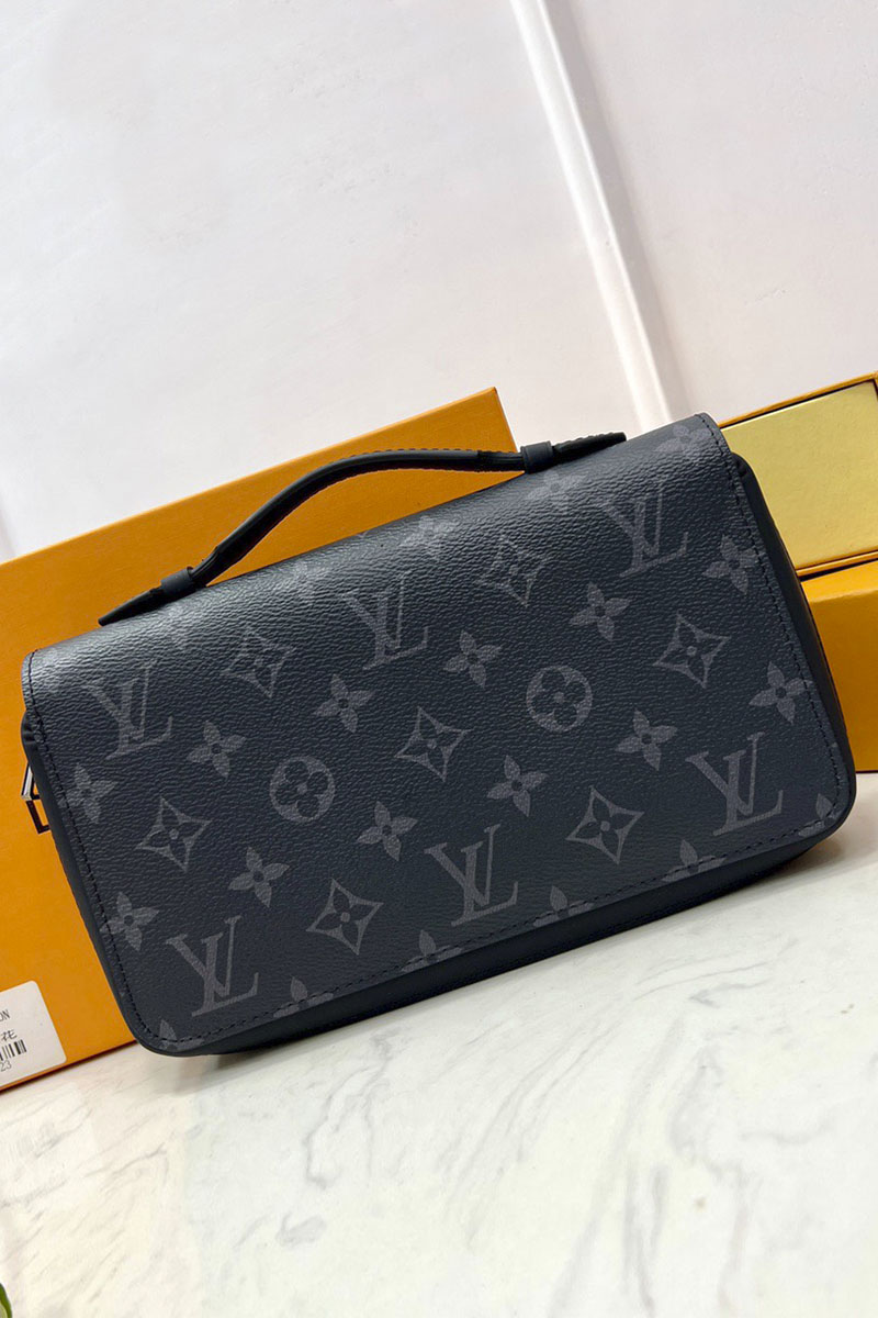 Lоuis Vuittоn Кожаное портмоне Zippy XL premium 22x12x5 см