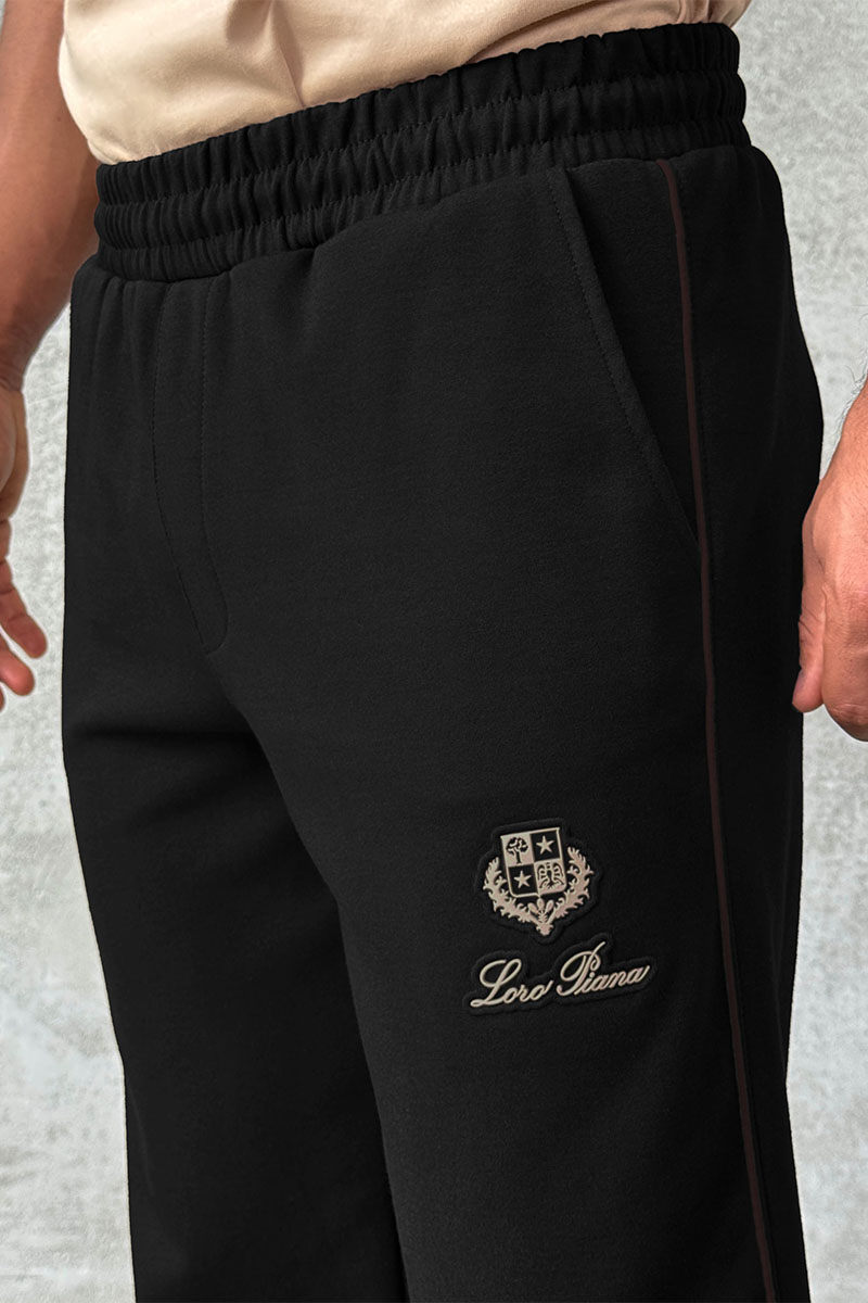 Loro Piana Спортивные штаны чёрного цвета 