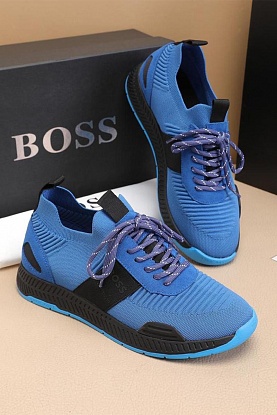 Текстильные кроссовки Titanium - Blue