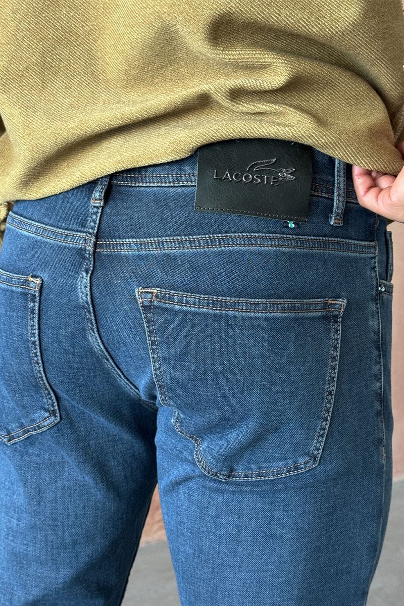Lacoste Мужские синие джинсы 