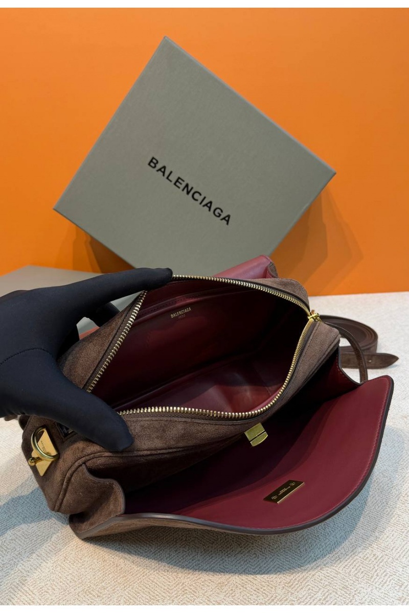 Balenciaga Замшевая сумка Le premium 33x13.5x10 см