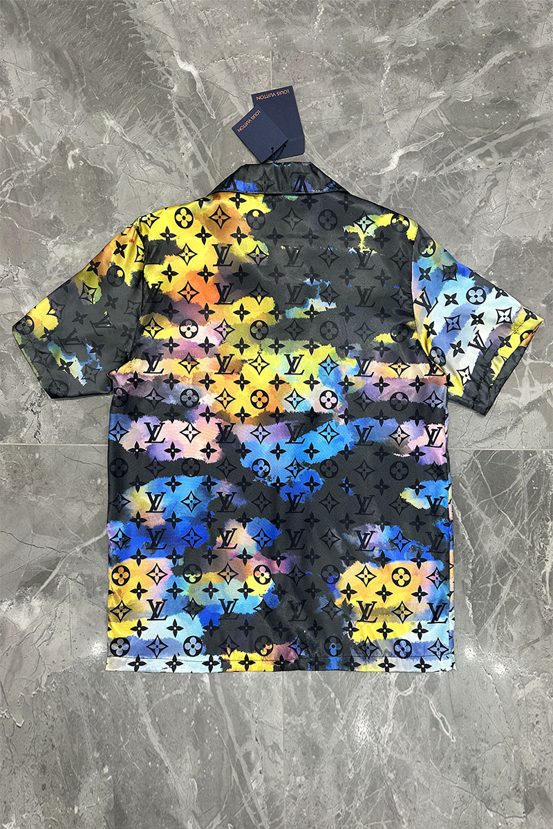 Lоuis Vuittоn Мужская рубашка Monogram Watercolor