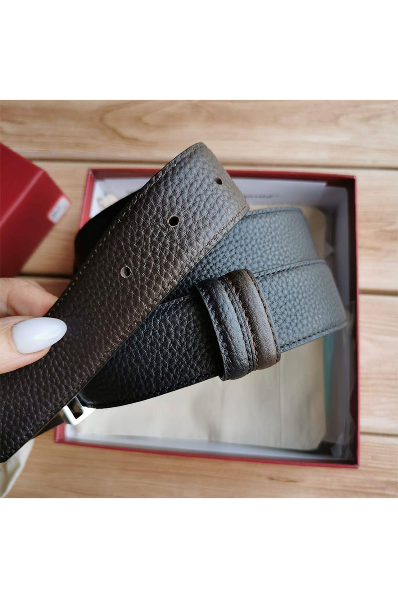 Salvatore Ferragamo Кожаный ремень (ширина 4 см, длина 100 / 105 см)