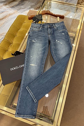 Мужские синие джинсы comfort fit