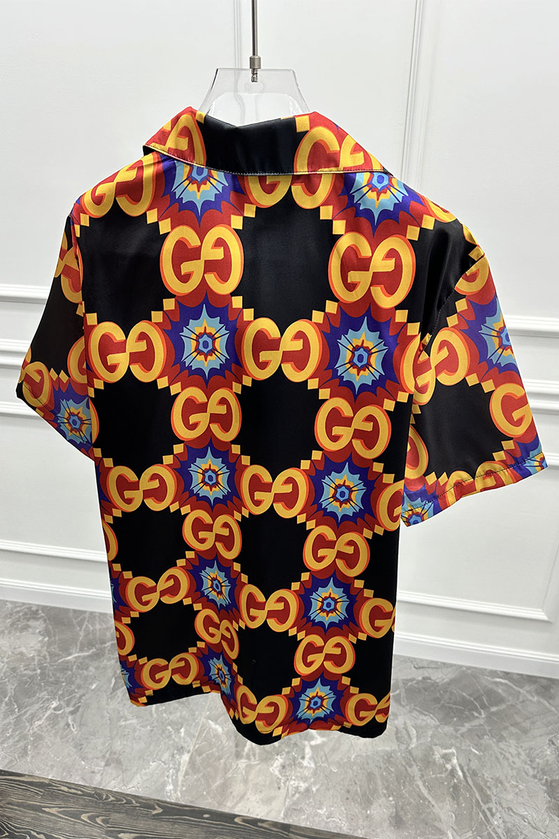 Gucci Мужская рубашка GG Kaleidoscope 