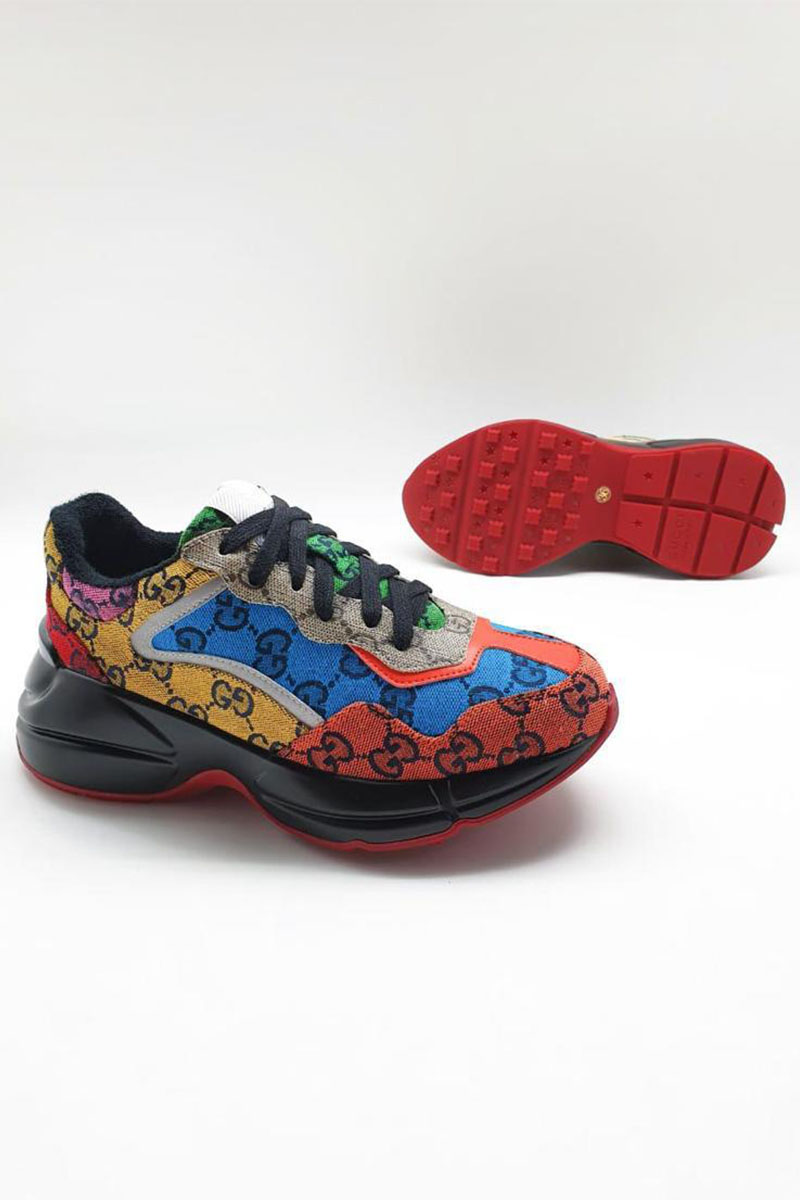 Gucci Женские кроссовки GG Rhyton - Mix