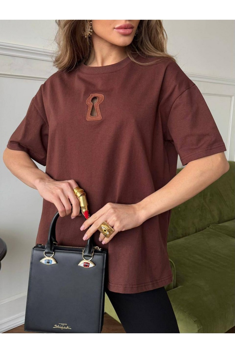 Schiaparelli Женская футболка premium - Brown