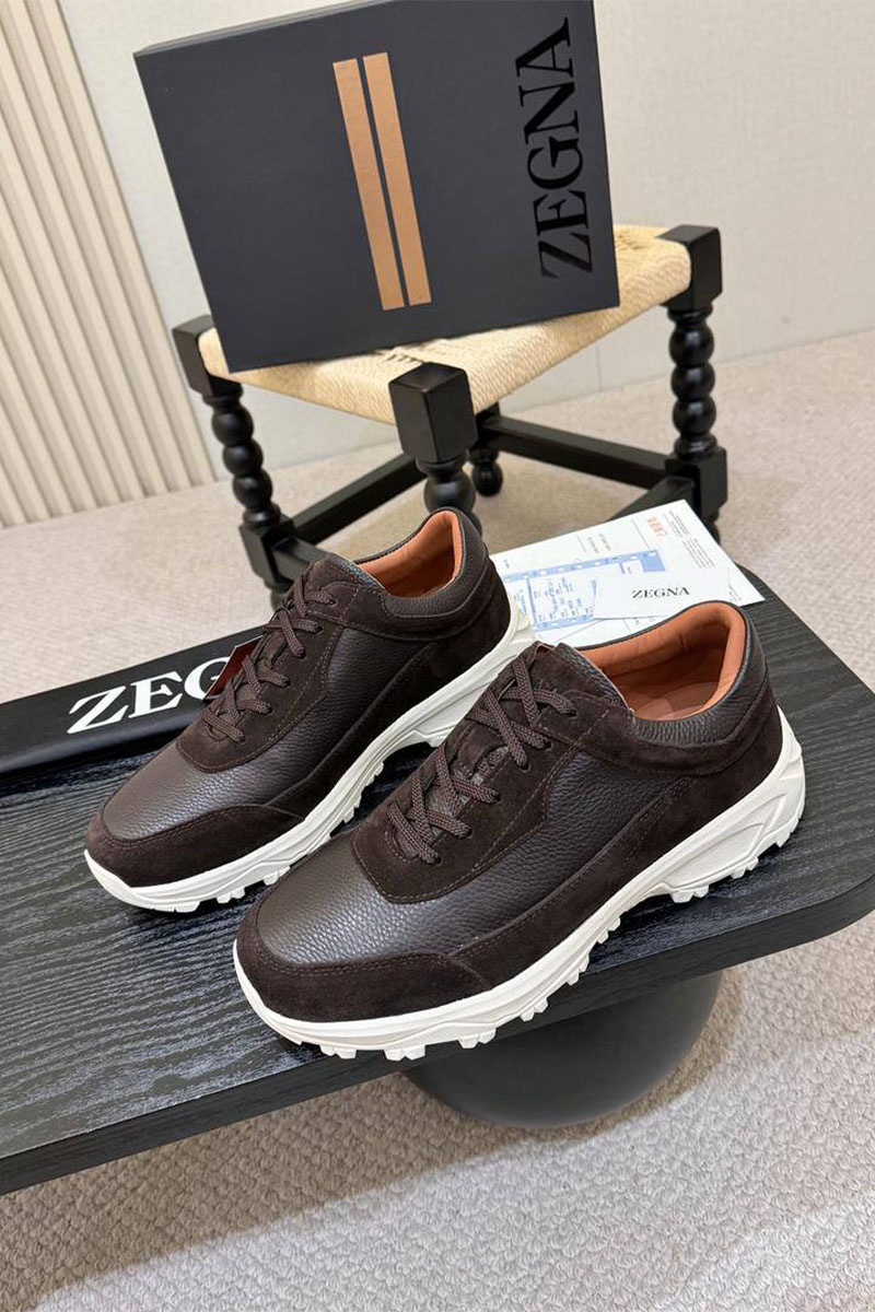 Zegna Мужские кроссовки 