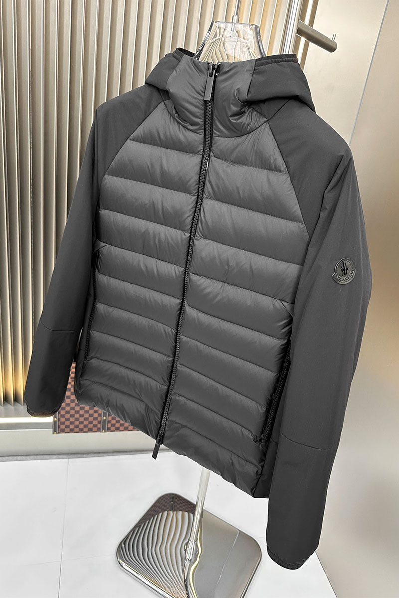 Moncler Мужской пуховик Viaur - Black