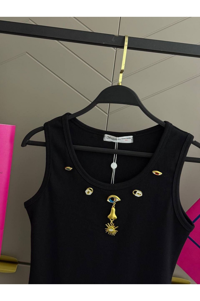 Schiaparelli Женская майка premium - Black