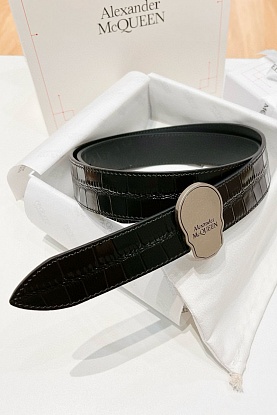 Кожаный ремень Skull Premium (ширина 3.5 см)