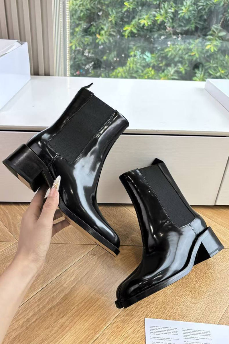Designer Clothing Женские кожаные сапоги Maison Margiela premium