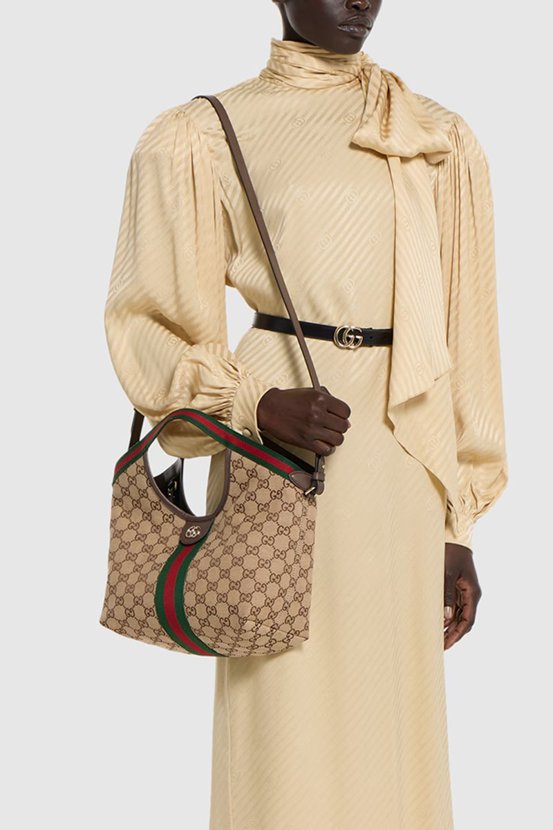 Gucci Сумка Giglio Large Tote Bag 40x20 см