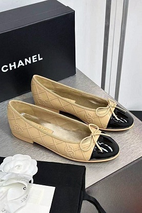 Женские кожаные балетки premium