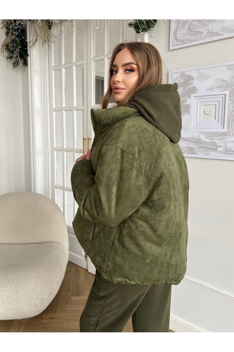 Loewe Женский костюм тройка на флисе Premium - Green