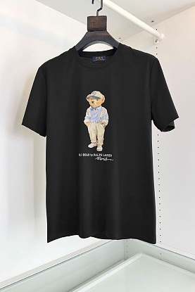 Футболка Hemingway Bear - Black