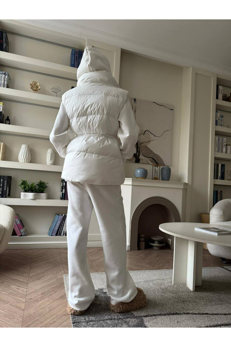 Schiaparelli Женский костюм тройка на флисе premium - White