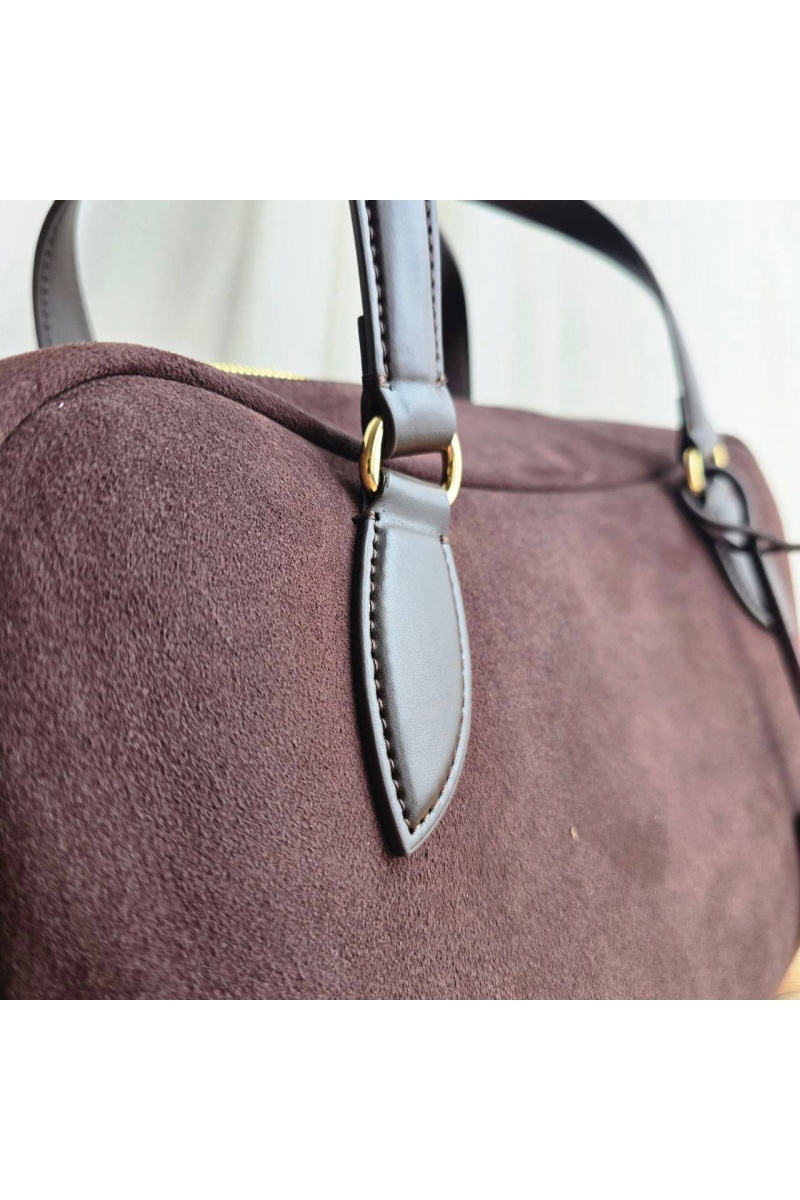 Loro Piana Замшевая сумка Medium Needle 39x23 см