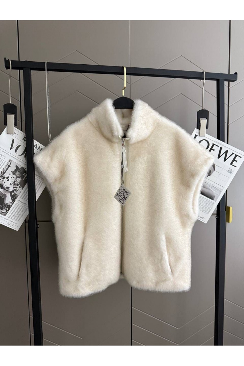 Loewe Женская шерстяная безрукавка premium