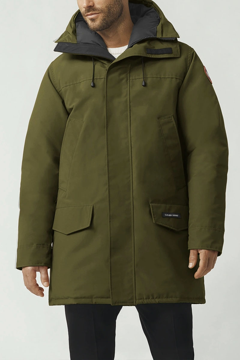 Canada Goose Утеплённая парка зелёного цвета Langford