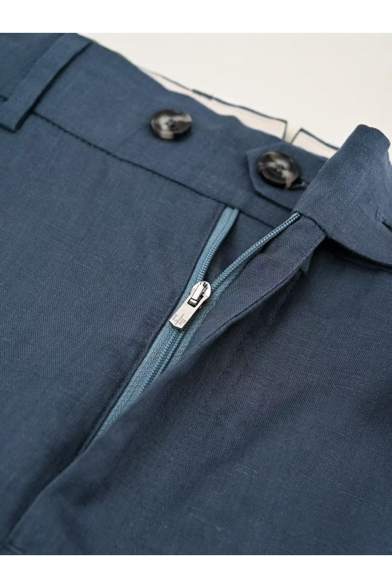Loro Piana Мужские синие брюки premium