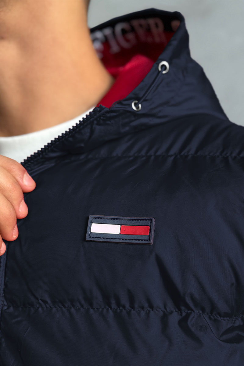 Tommy Hilfiger Мужской жилет тёмно-синего цвета