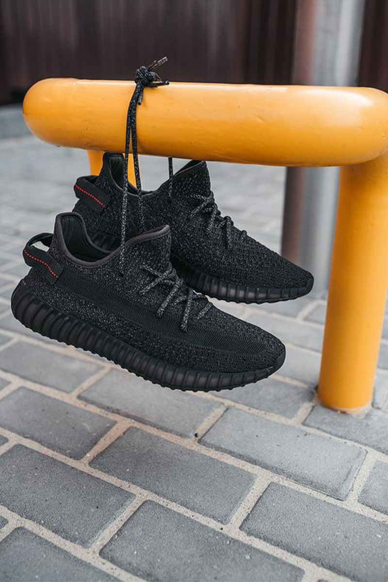 Adidas Кроссовки Yeezy Boost 350 V2 Reflective - Black