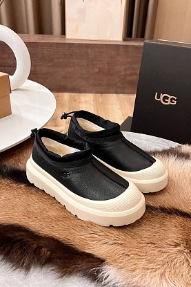 Женские замшевые ботинки Tasman Hybrid - Black / White