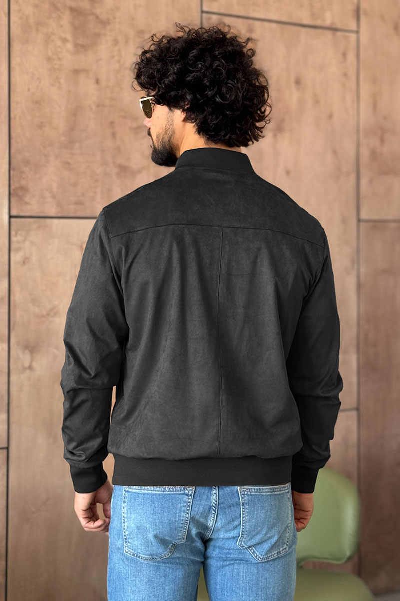 Loro Piana Мужской серый бомбер 