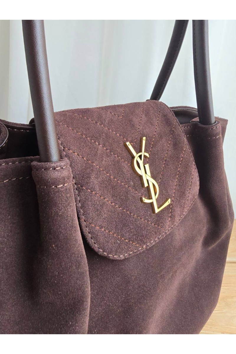 Yves Saint Laurent Замшевая сумка Le 5 a 7 40x22