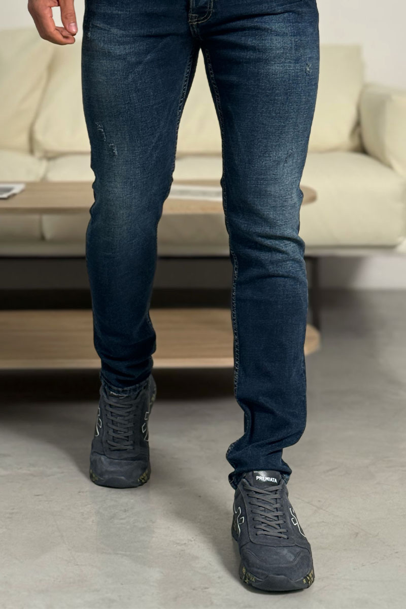 Premiata Замшевые кроссовки с мехом low-top - Grey