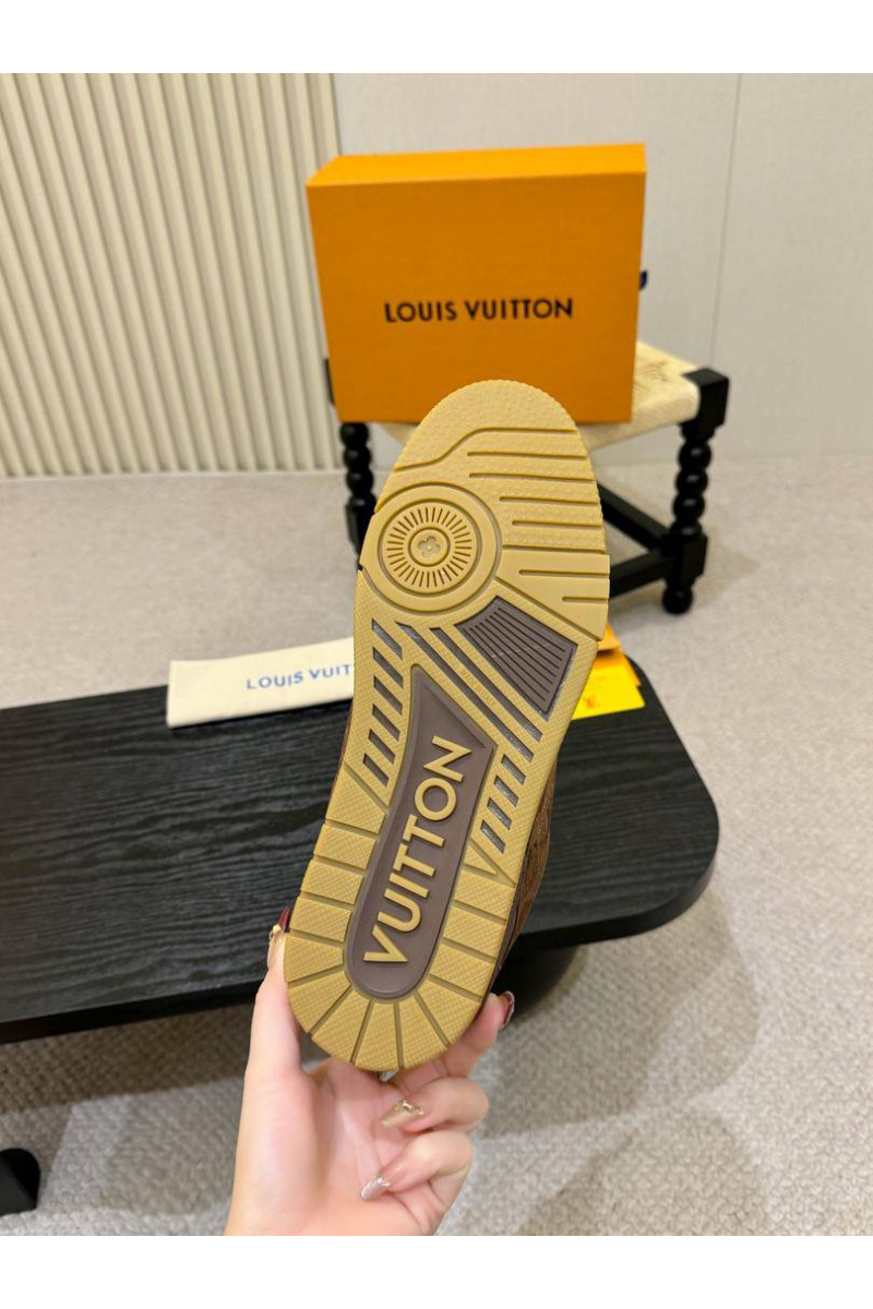 Lоuis Vuittоn Мужские кроссовки Trainer - Brown