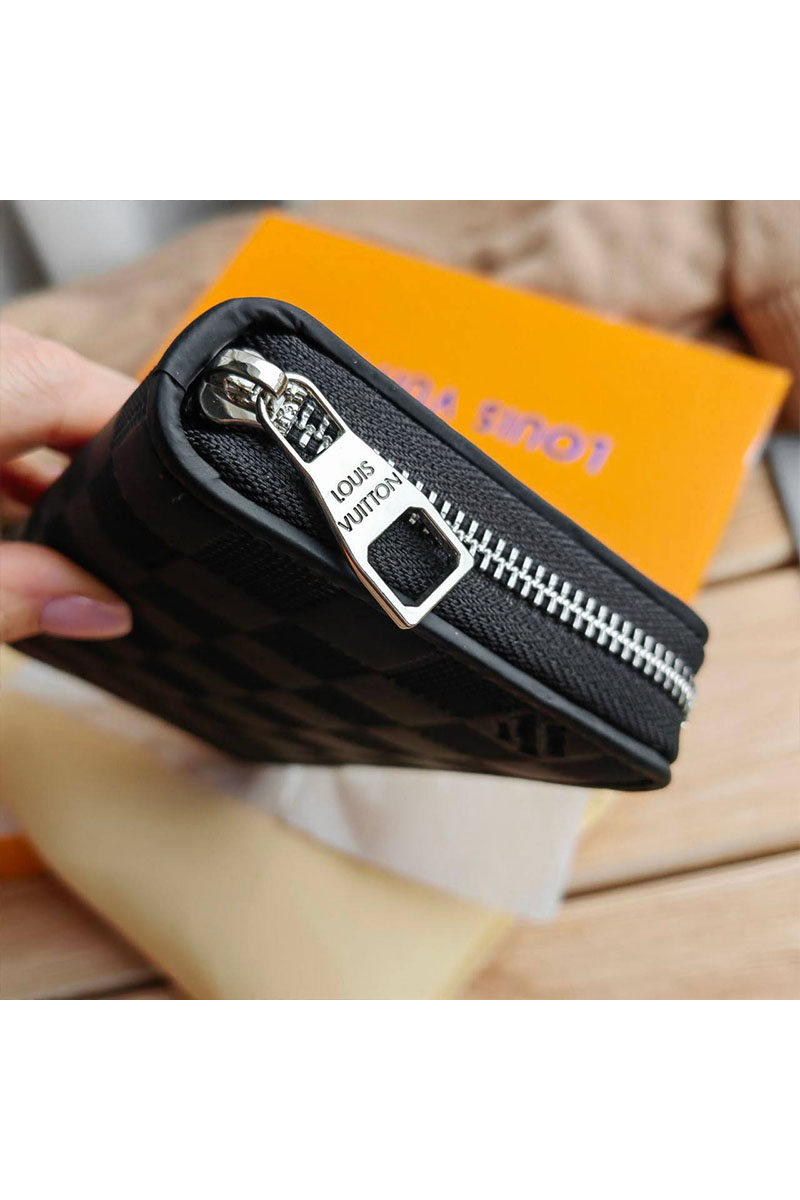 Lоuis Vuittоn Кожаное портмоне Damier 18.5x10 см