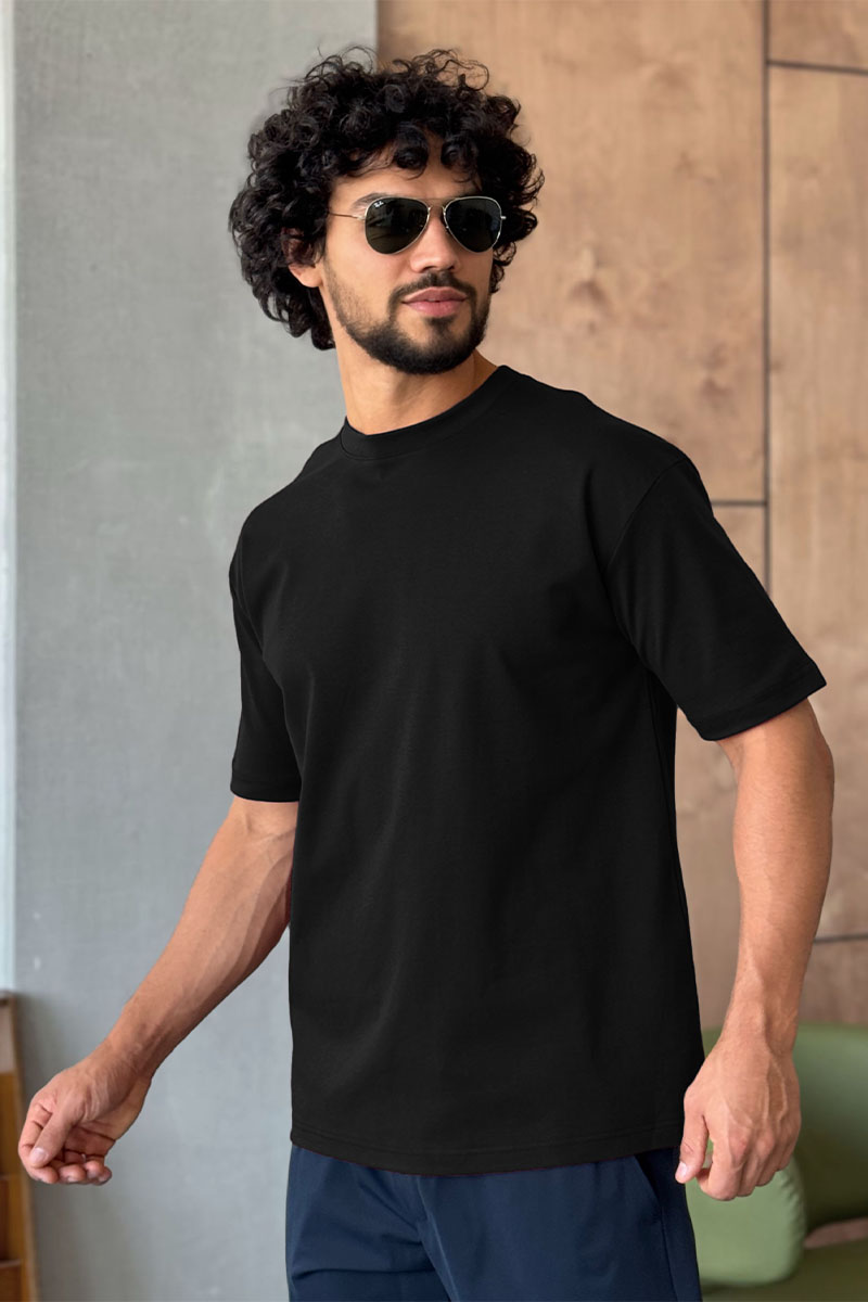 Y-3 Yohji Yamamoto Мужская чёрная футболка