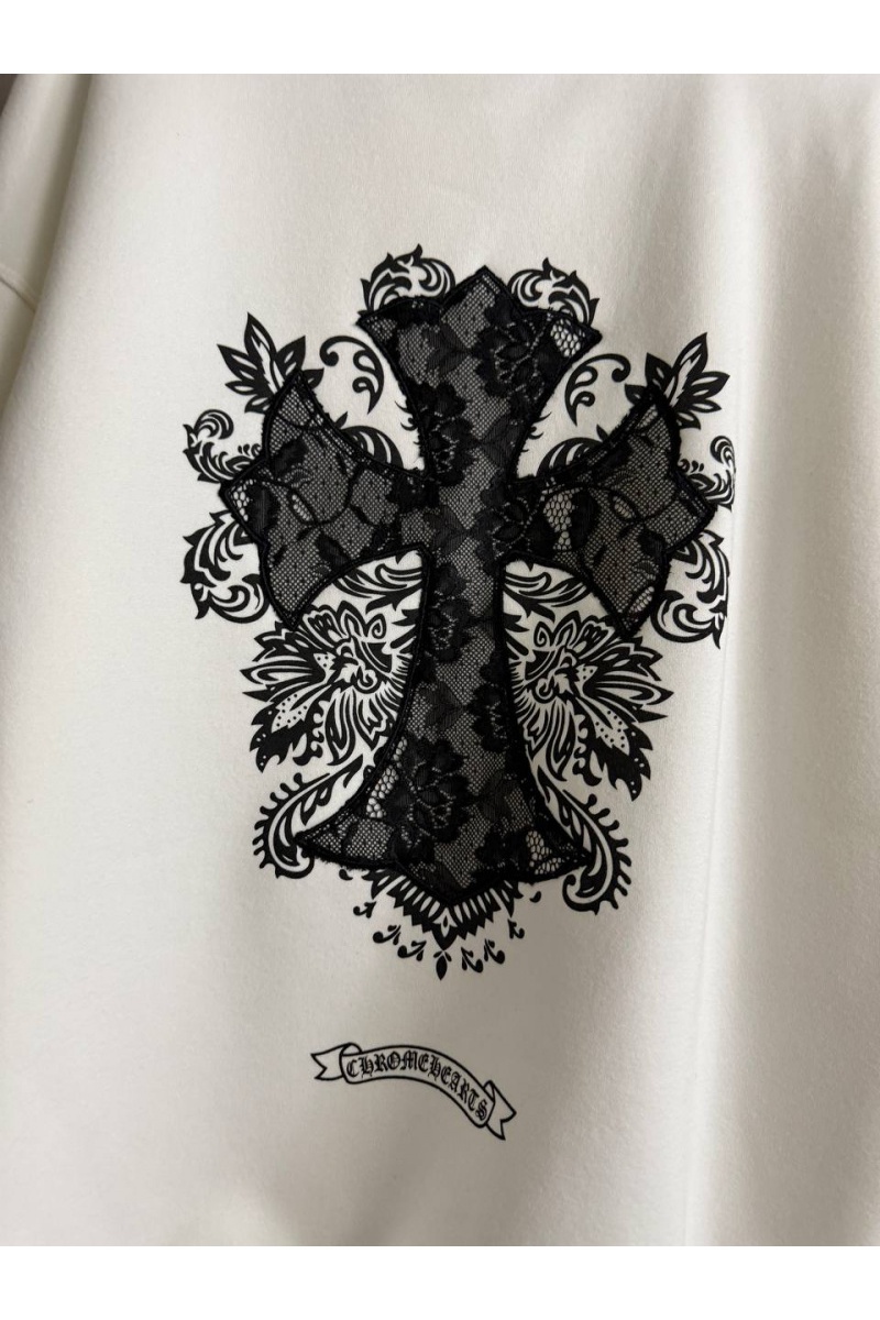 Chrome Hearts Женские свитшот на флисе Premium - White