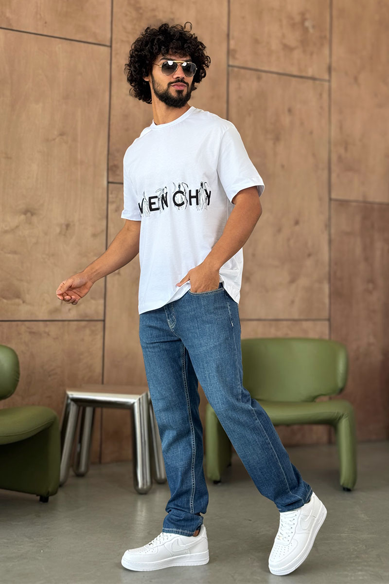 Hugо Воss Мужские синие джинсы relaxed fit