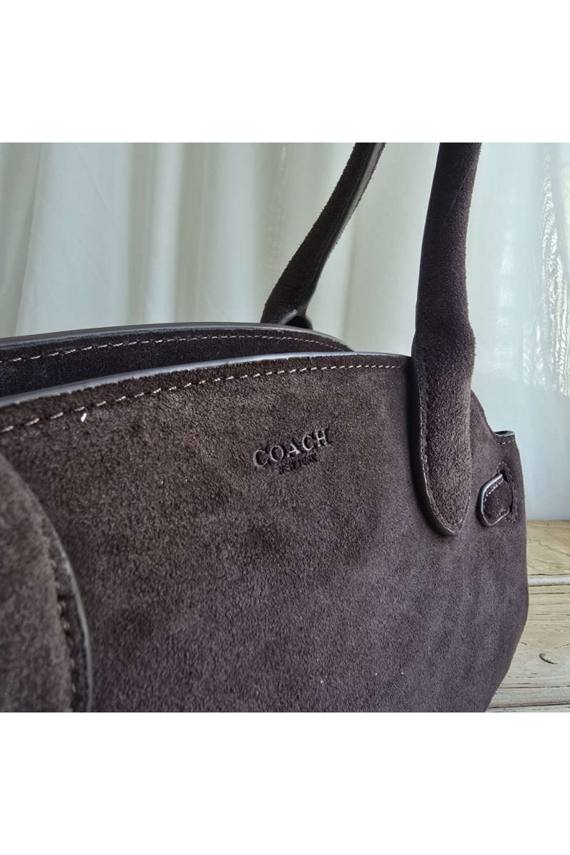 Coach Замшевая сумка  33x16 см