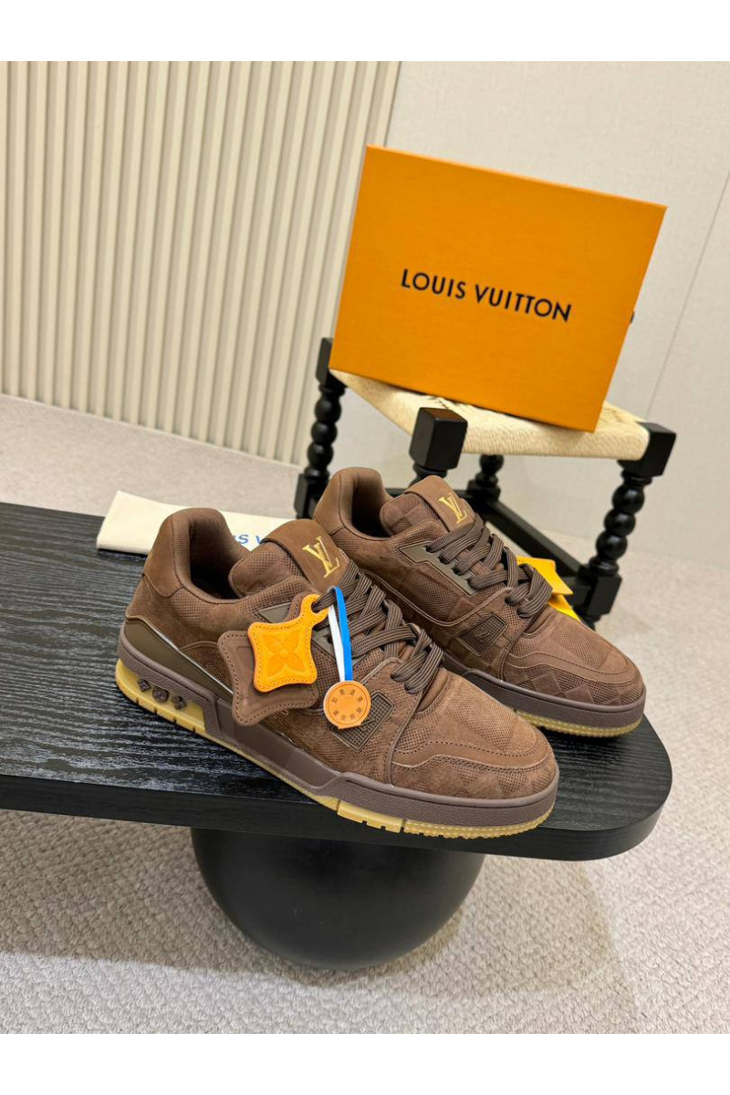 Lоuis Vuittоn Мужские кроссовки Trainer - Brown