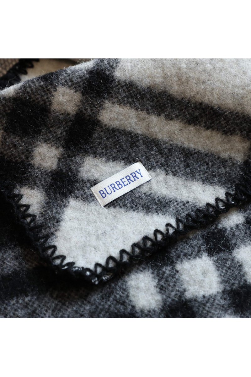 Burberry Шарф Check premium 182x30 см - Black