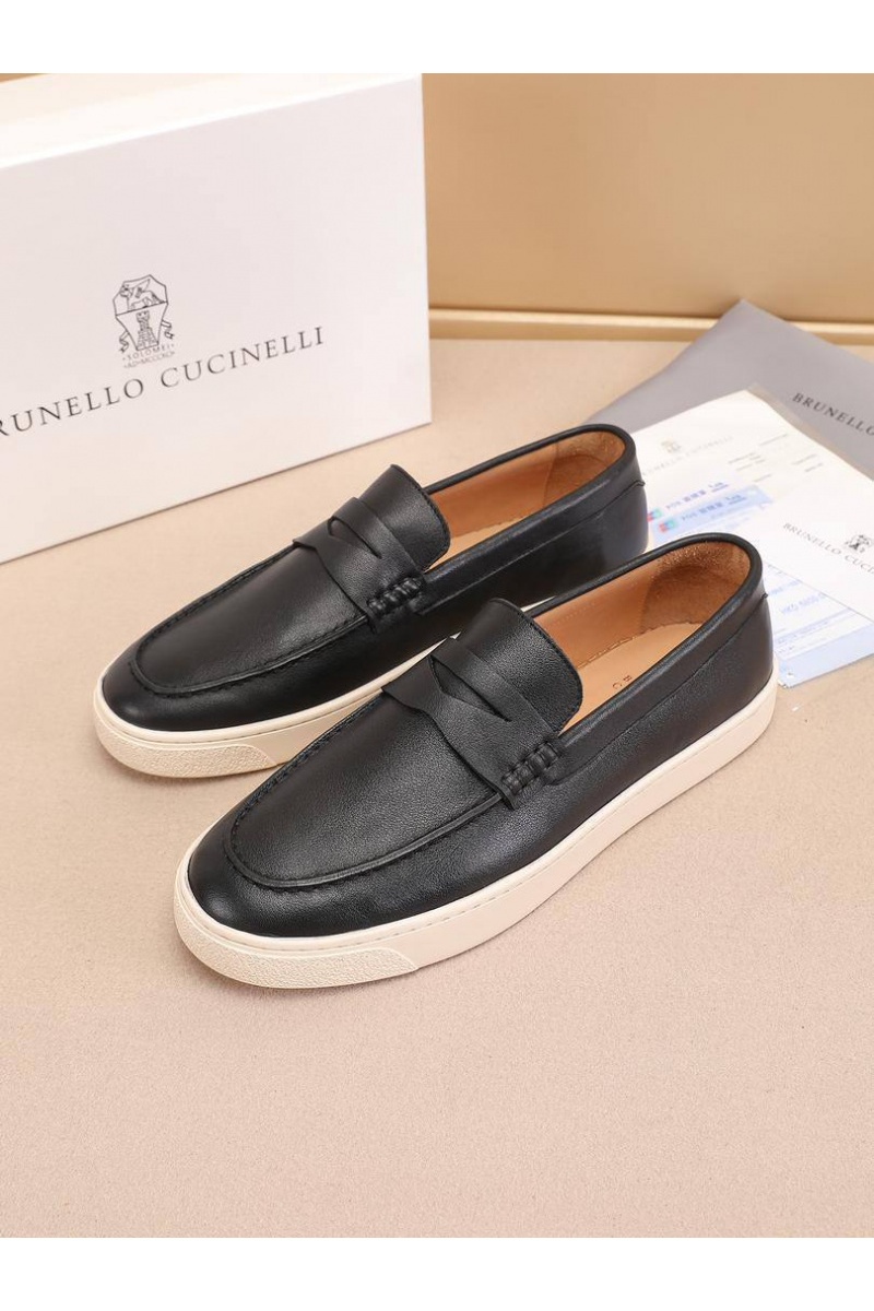 Brunеllо Сuсinеlli Мужские кожаные лоферы